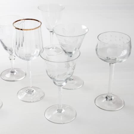 Weinglas Patricia Mismatching | gotvintage Rental & Event Design