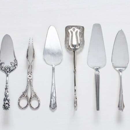 Tortenheber Antonia Versilbert Mismatching | gotvintage Rental & Event Design