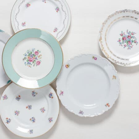 Speiseteller Carmen Mismatching Floral | gotvintage Rental & Event Design