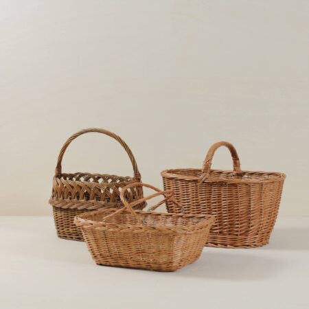 Picknick Korb Vintage Mismatching Emboscada | gotvintage Rental & Event Design